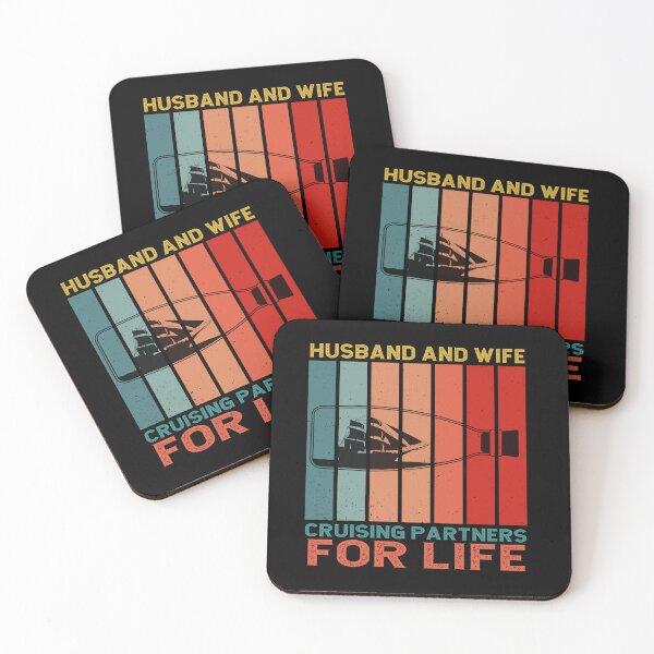 Item preview, Husband and Wife Cruising Partners for Life designed and sold by Ela-Designer.