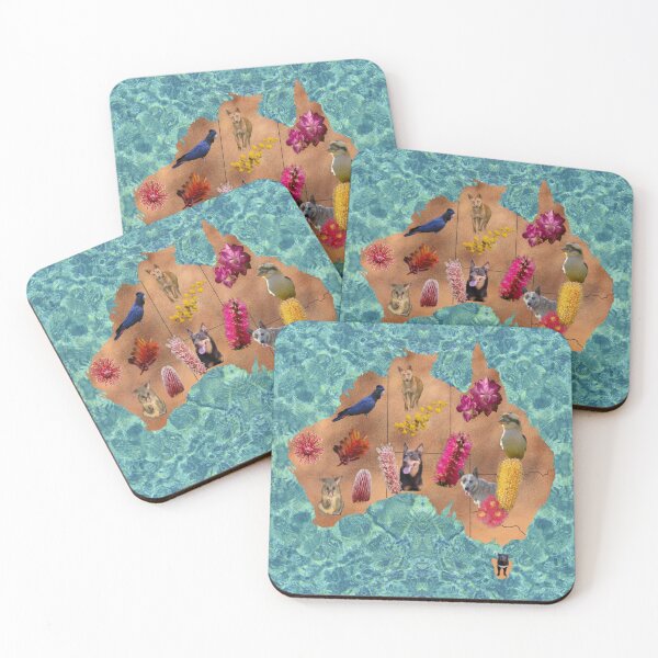 Item preview, Australian Animals and Flowers designed and sold by karwilberevivalcollection.