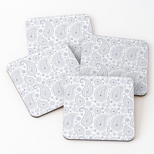 Item preview, Blue Paisley Pattern designed and sold by Ideal Garage.