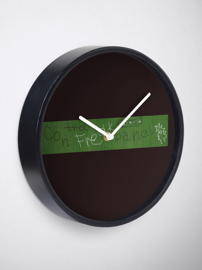 Alternate view of Control freak panel Clock