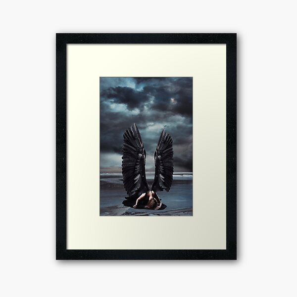 Fallen Angel Framed Art Print
