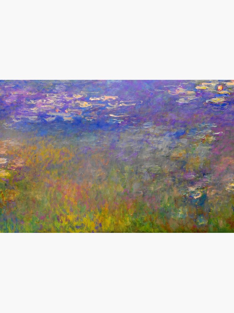 Aperçu 2 sur 2. Skin adhésive d'ordinateur avec l'œuvre Les Nymphéas Claude Monet Beaux-Arts créée et vendue par bragova.
