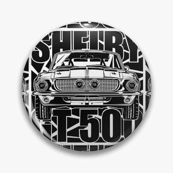 Item preview, Illustration Artwork 1967 Shelby Mustang GT 500 - Muscle car -  USA Illustration designed and sold by SketchNinja.