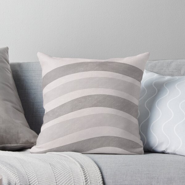 Item preview, Textured Wavy Lines Curvy Stripes Pattern Boho Style Cute Aesthetic Grayish Blue designed and sold by scorpiolane.