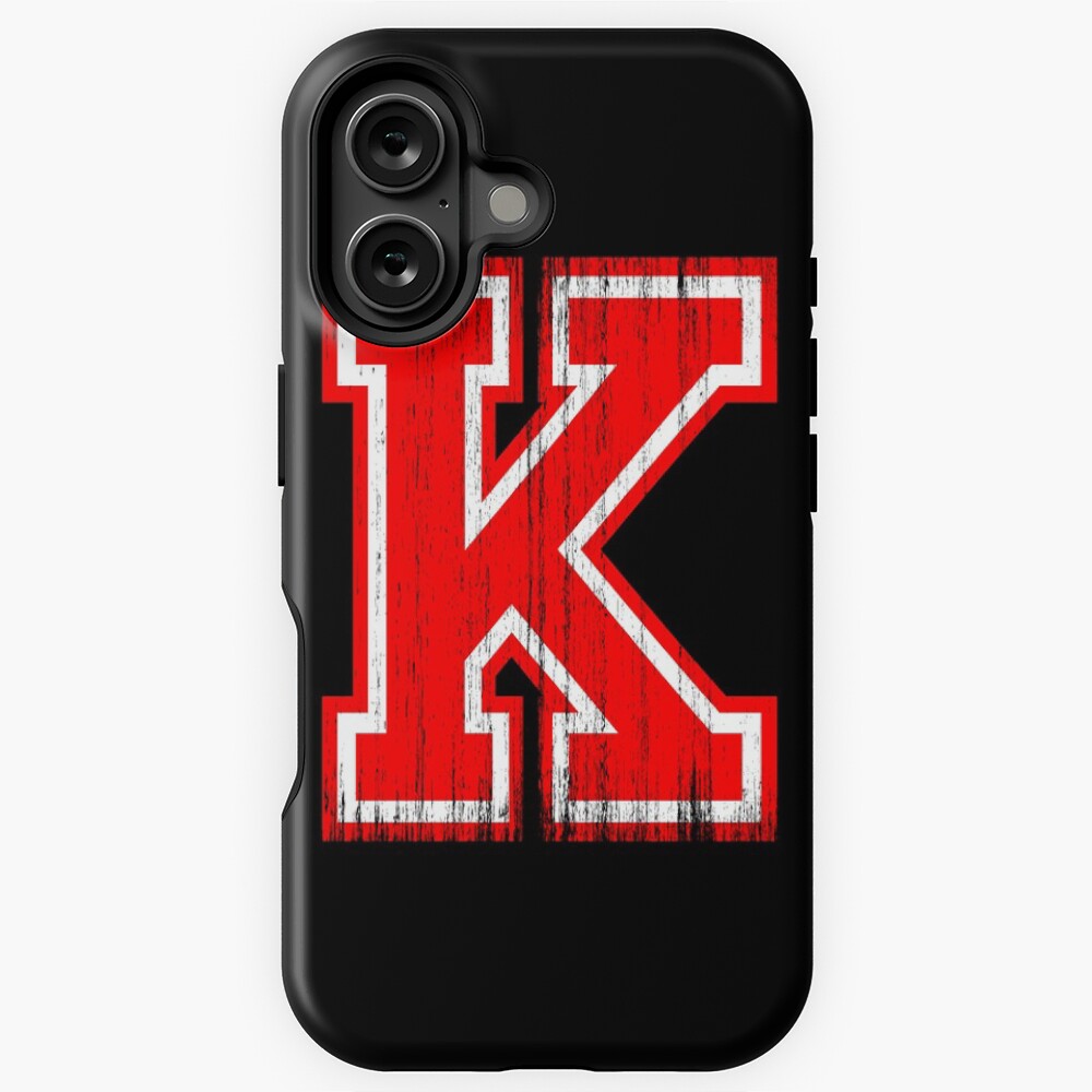 Big Red Letter K Sticker