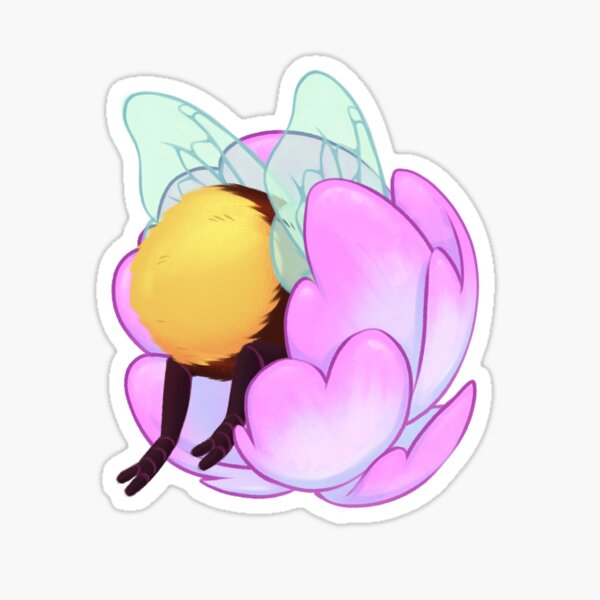 Adorable bee butt Sticker