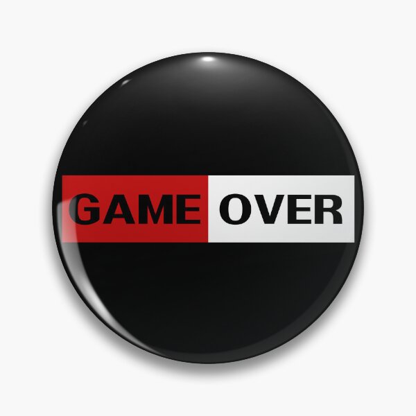 Item preview, Game over designed and sold by vuilwerk.