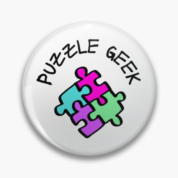 Item preview, Puzzle Geek designed and sold by LMoonDesigns.