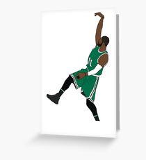 Kyrie Irving "Hold It" Greeting Card