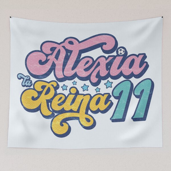 Item preview, Alexia La Reina 11 - Barcelona Femeni Retro Vintage (WOSO) designed and sold by Numero14.