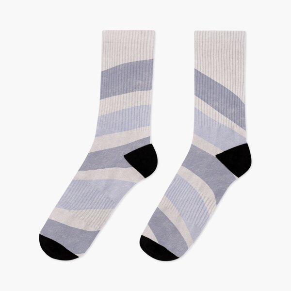 Item preview, Textured Wavy Lines Curvy Stripes Pattern Boho Style Cute Aesthetic Pigeon Blue designed and sold by scorpiolane.