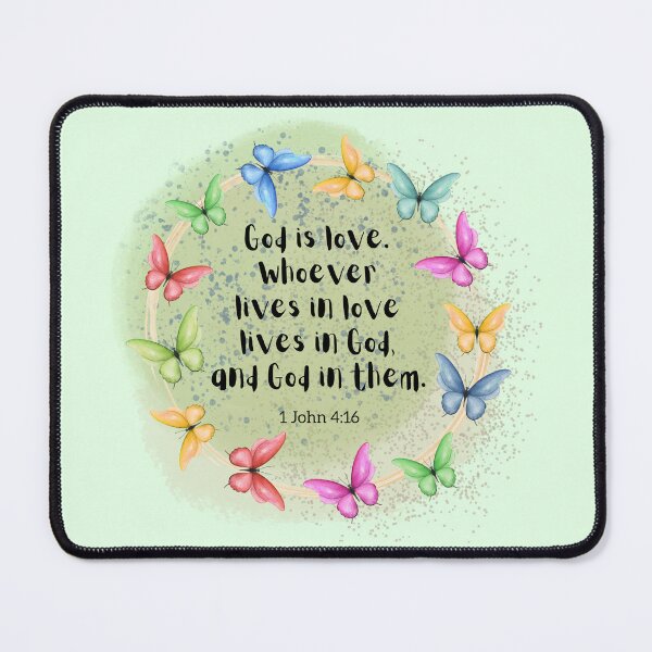 Item preview, New Testament verse God is Love - 1 John 4:16 designed and sold by THEARESTON.
