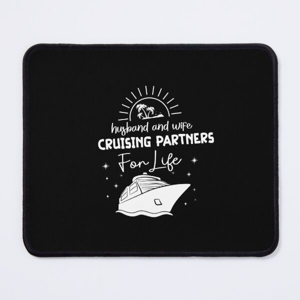 Item preview, Husband and Wife Cruising Partners for Life, 2022Family Cruise Men Women Boys Girls Sailing and Cruising designed and sold by Ela-Designer.