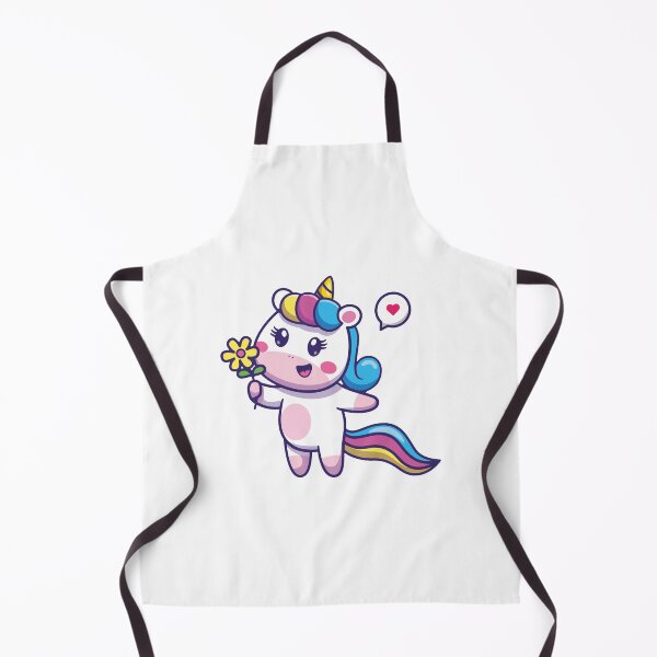Item preview, Unicorn with Flower Art Design Draw Street Art Kids Cute designed and sold by BK-Fishing.
