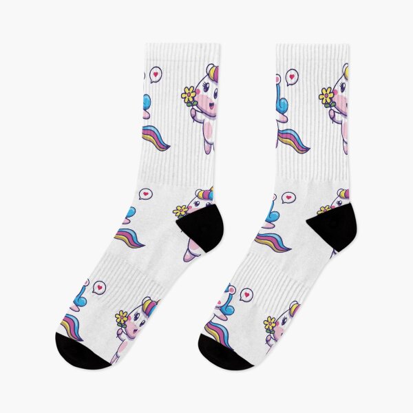 Item preview, Unicorn with Flower Art Design Draw Street Art Kids Cute designed and sold by BK-Fishing.