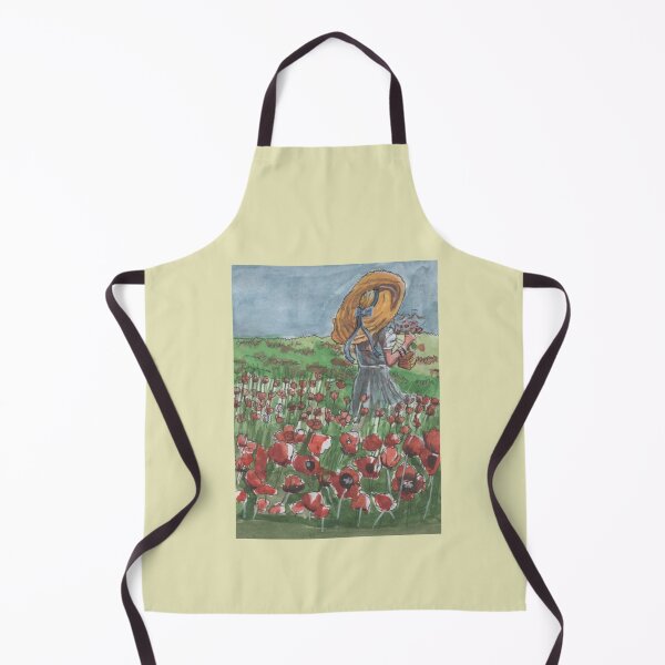 Item preview, Girl in the Poppy Field designed and sold by mila-ola.