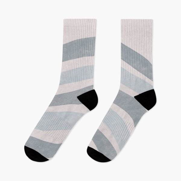 Item preview, Textured Wavy Lines Curvy Stripes Pattern Boho Style Cute Aesthetic Sky Blue designed and sold by scorpiolane.