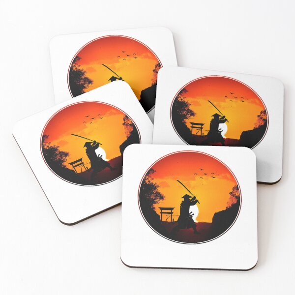 Item preview, Retro Vintage Film Samurai sunset designed and sold by Derosajoehalpin.