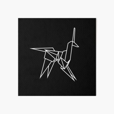 X Logo Art Board Print