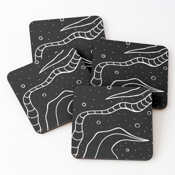 Item preview, Abstract floral in cosmos  designed and sold by taya-stdnk.