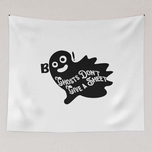 Item preview, Ghost Don't Give A Sheet(shit)-Funny T-Shirt designed and sold by PixelGrafiks.