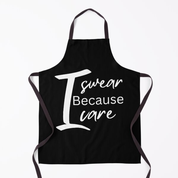 Item preview, I swear because I care designed and sold by HerartbyHer.