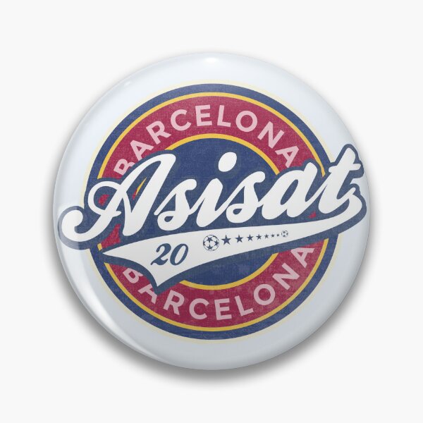 Item preview, Asisat - Barcelona Femeni Badge (WOSO) designed and sold by Numero14.