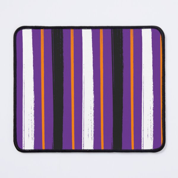 Item preview, Halloween Striped. Vertically Striped Pattern designed and sold by risingrocket.