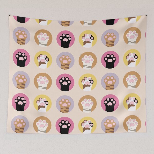 Item preview, Cat Paws Design designed and sold by Doodles by Stephanie.