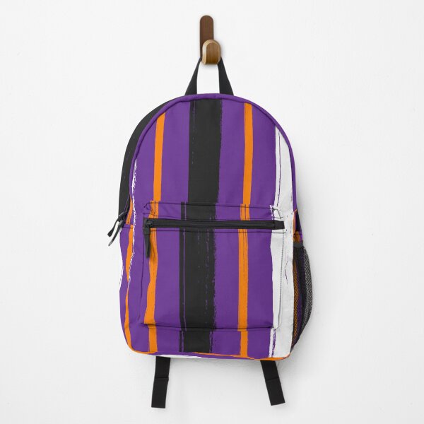 Item preview, Halloween Striped. Vertically Striped Pattern designed and sold by risingrocket.