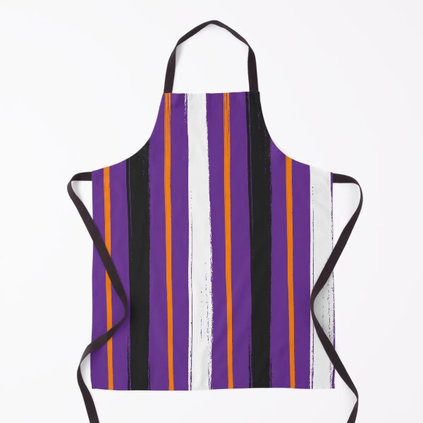 Item preview, Halloween Striped. Vertically Striped Pattern designed and sold by risingrocket.