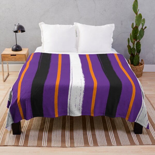 Item preview, Halloween Striped. Vertically Striped Pattern designed and sold by risingrocket.
