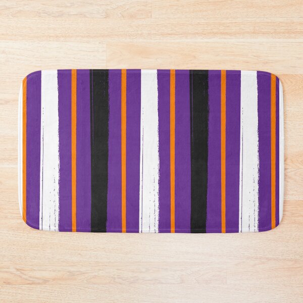Item preview, Halloween Striped. Vertically Striped Pattern designed and sold by risingrocket.