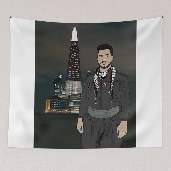 Item preview, Mustafa and The Shard designed and sold by Azadi Paints.