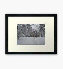 Winter Scene Framed Print