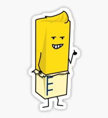 Buttered Buttery Stick of Butter Happy Thumbs Up Sticker