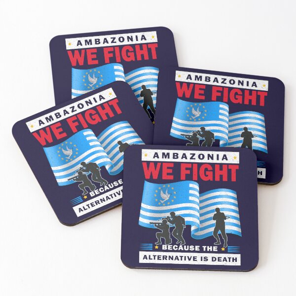 Item preview, Ambazonia Freedom Fighters (For Dark Color T-Shirts) designed and sold by Kamel Designs.