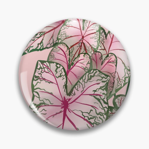 Item preview, Caladium Pink Beauty Illustration designed and sold by Ana Moguš.