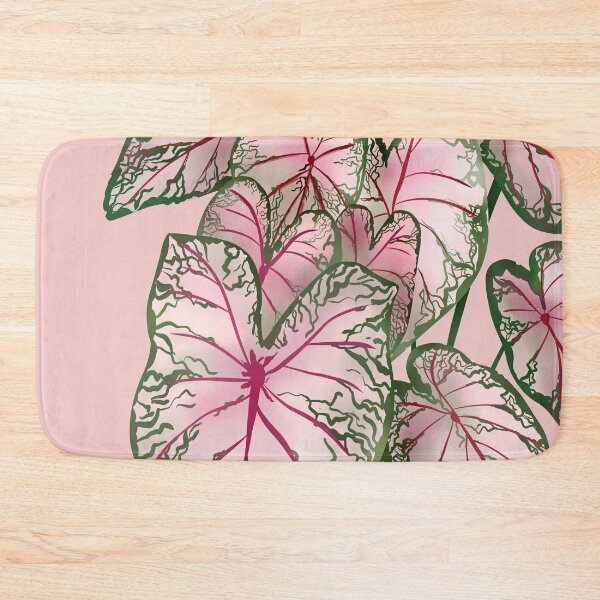 Item preview, Caladium Pink Beauty Illustration designed and sold by Ana Moguš.