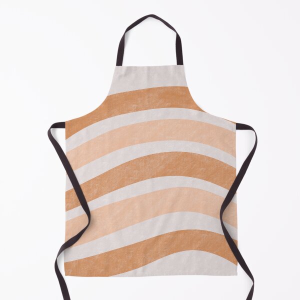 Item preview, Textured Wavy Lines Curvy Stripes Pattern Boho Style Cute Aesthetic Orange designed and sold by scorpiolane.