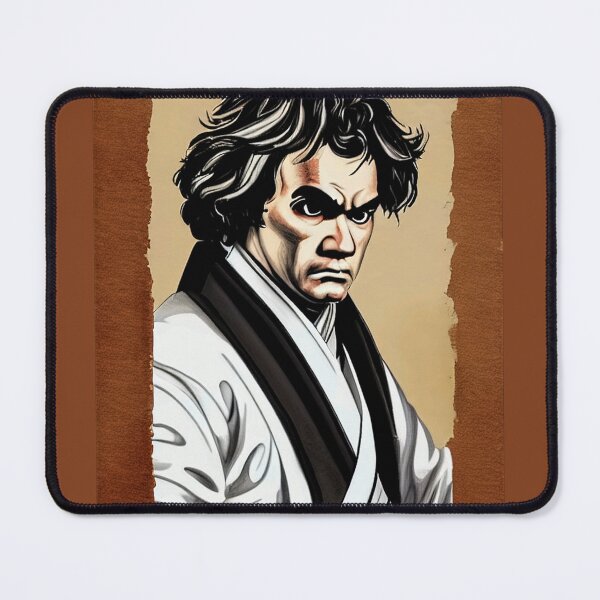 Item preview, Beethoven as a Japanese Martial arts Sensei designed and sold by RoboBeethoven.