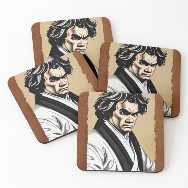 Item preview, Beethoven as a Japanese Martial arts Sensei designed and sold by RoboBeethoven.