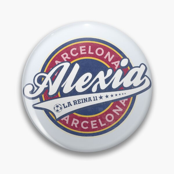 Item preview, Alexia La Reina 11 - Barcelona Femeni Football Badge (WOSO) designed and sold by Numero14.