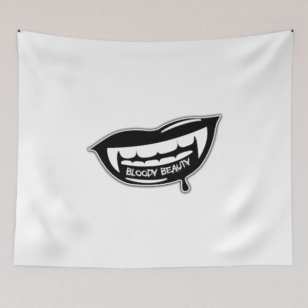 Item preview, Vampire Bloody Fangs black designed and sold by FMQ Store.
