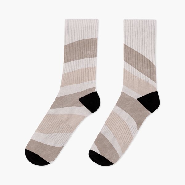 Item preview, Textured Wavy Lines Curvy Stripes Pattern Boho Style Cute Aesthetic Light Taupe designed and sold by scorpiolane.