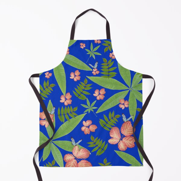 Item preview, Leaves on Blue designed and sold by Looly Elzayat.
