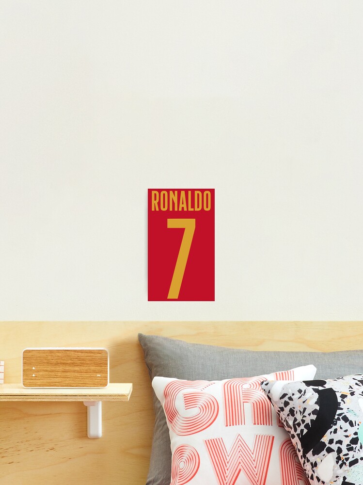 T-shirt enfant for Sale avec l'œuvre « Maillot Christiano Ronaldo Portugal  2023 » de l'artiste Alimator