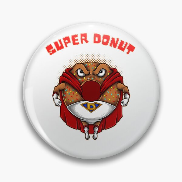Item preview, Super Donut Funny Halloween trick or treat designed and sold by AJSFunnyShirts.