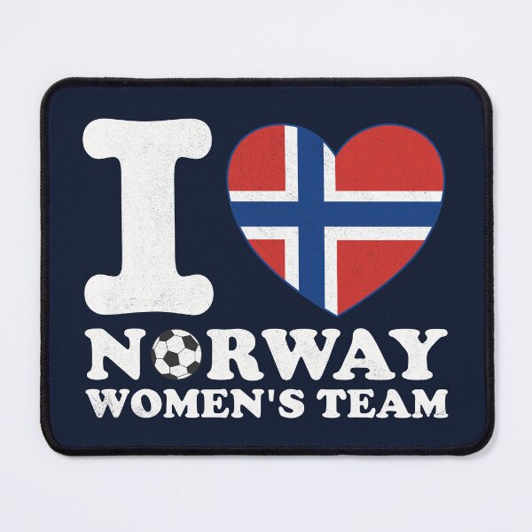 Item preview, I Heart Norway Womens Soccer Team (WOSO) designed and sold by Numero14.