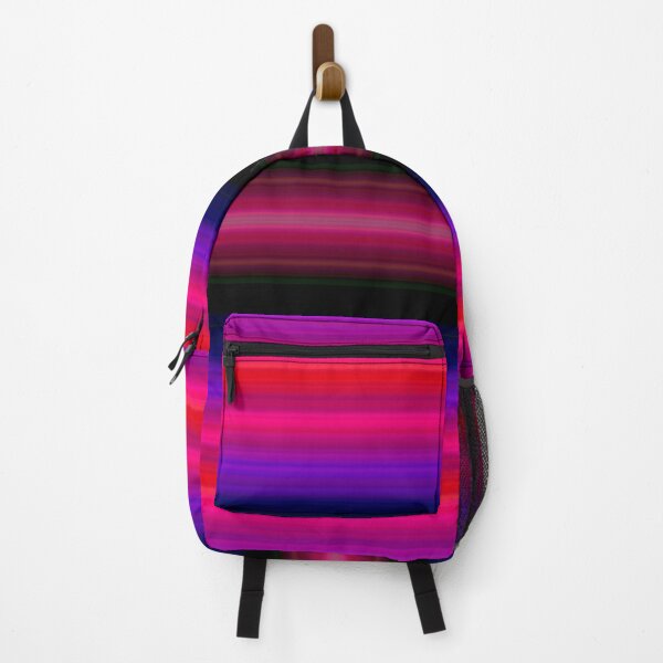Item preview, Bright Lined Pink Purple Blue Colors designed and sold by Looly Elzayat.